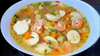 TIDAK PERLU WAKTU LAMA  MEMASAK SOUP SEENAK INI, ANAK-ANAK BISA MAKAN