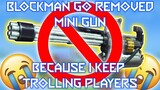 GATLING GUN IS REMOVED (AGAIN) || HOW TO NOT LOSE YOUR GATLING GUN || READ DESCRIPTION