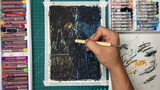 [การวาดภาพ]<สัตว์มหัศจรรย์และถิ่นที่อยู่> โดยสีน้ำมัน