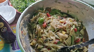 ตำป่า​แซ่บ​ๆปริมาณ​เยอะ​ๆ​ ไว้​ทำ​โรงทาน​รสชาติ​ไม่กร่อย​ ตำ​ไม่​เหนื่อย​👍👍👍