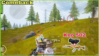 PUBG Mobile | Trận ComeBack Đầu Tiên Vs Combo (M762 + AWM) 2 Viên Ốp Quyết Định Trận Đấu | NhâmHNTV