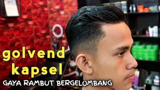 gaya rambut gelombang pria | agar terlihat lebih lurus