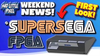 First Look At The Super SEGA! The FPGA All In One Genesis To Dreamcast Console!