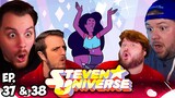 Steven Universe Episode 37 & 38 Group Reaction | Alone Together / The Test