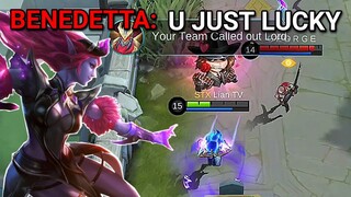 LUCKY SELENA VS UNLUCKY BENEDETTA | Lian TV | Mobile Legends