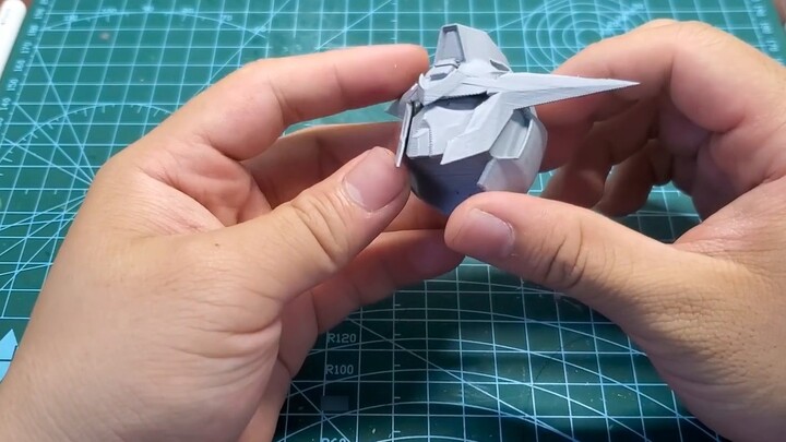 Seluruh kerja keras - Regenerasi Gundam "PG" (1) Pemodelan dan pembuatan uji coba kepala