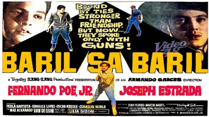 FERNANDO POE, JR. & JOSEPH ESTRADA | BARIL SA BARIL (1961) FULL MOVIE