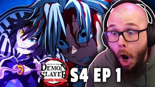 The Calm Before the Storm! 😲| DEMON SLAYER S4 Ep 1 REACTION