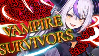 【Vampire Survivors】逆張り配信者初見プレイ吸血鬼になります【ラプラス・ダークネス/ホロライブ】