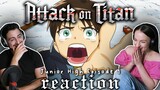THIS IS SO GOOD!!! Attack on Titan: Junior High Episode 1 REACTION! | "Titan Junior High School"