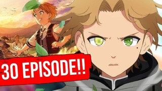 GILA! Mushoku Tensei Season 2 Akan 30 EPISODE!???