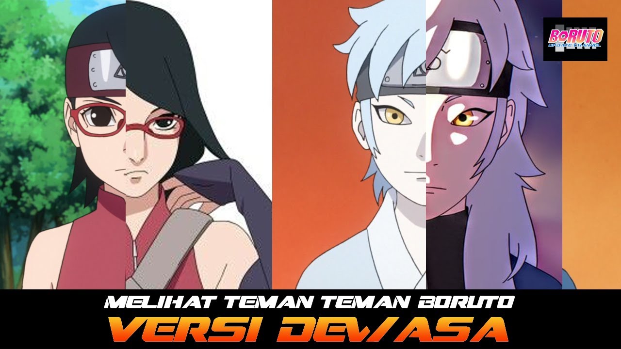 Perubahan karakter sarada di time skip boruto - BiliBili