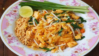 ผัดไทยเส้นเหนียวนุ่ม ซอสผัดไทยเข้มข้น ผัดไทยให้อร่อยน่ากิน  /  Pad Thai Recipe