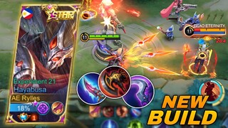 BUFFED HAYABUSA WITH WAR AXE IS BROKEN | RYLLES TOP GLOBAL