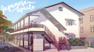 Apaato アパート a Traditional Japanese Apartment 👩‍👦🏚️| Redesign Newcrest #6 | The Sims 4 | No CC