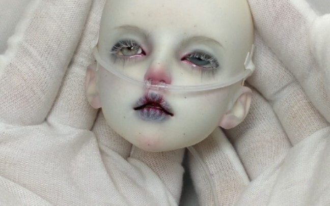 [bjd makeup face] The child who was favored by God went to heaven ahead of time...