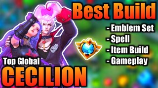 Cecilion Best Build 2021 | Top 1 Global Cecilion Build | Cecilion - Mobile Legends