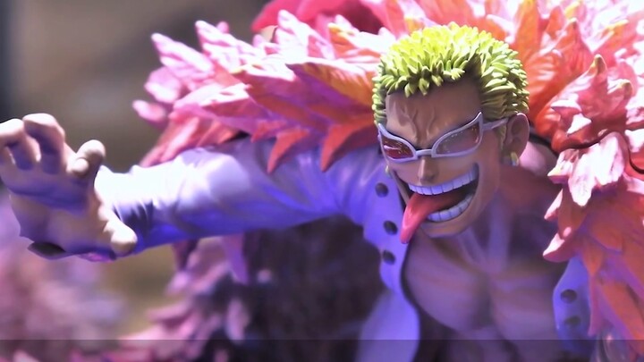 4K [PiPiGou Model Play Sharing Issue 15] Megahouse One Piece POPMAX Tianyasha Don Quixote Doflamingo