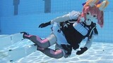 【kigurumi】【kigurumi】Tamazo Mae sedang menjalani pelatihan menyelam