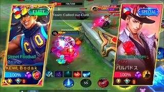 SUPREME CLINT VS MASTER BODAK | TOP GLOBAL/PHILIPPINES BRUNO | - Mobile Legends Bang Bang