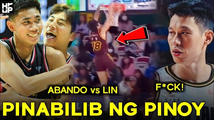 PINABILIB ng Pinoy! Grabe yung dunk na ginawa! at Abando vs Jeremy Lin sa EASL!