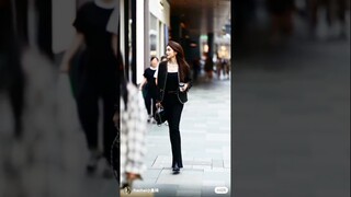 Beautiful Chinese girl Street style Fashion #chinesegirl #douyin #tiktok #shortvideo