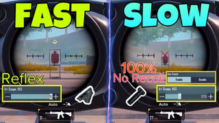 Tips Aim Lock Scope x4 Auto 100% No Recoil !!!