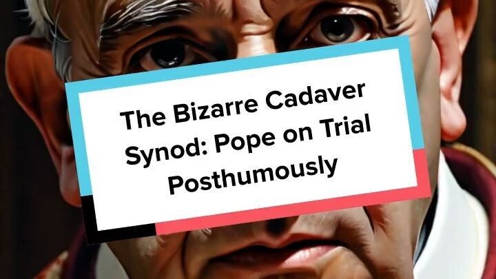 The Bizarre Cadaver Synod: Pope on Trial Posthumously