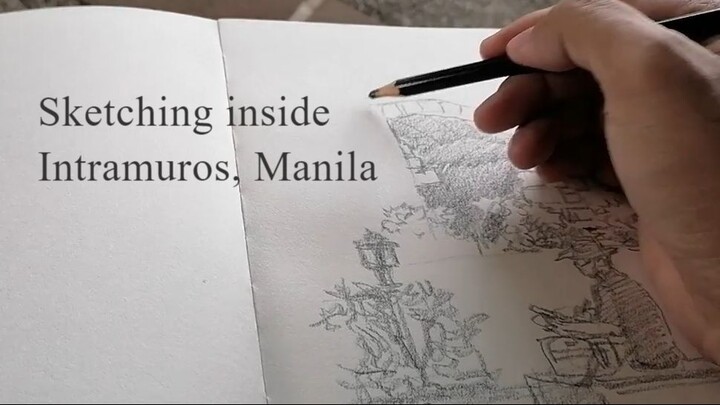 Sketching Inside Intramuros with Urban Sketchers-Manila