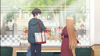 Amane Helping Mahiru carried her Bag | Angel Next door #anime