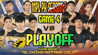 ONIC Philippines vs Execration GAME 4 MPL PH PLAYOFFS Season 7