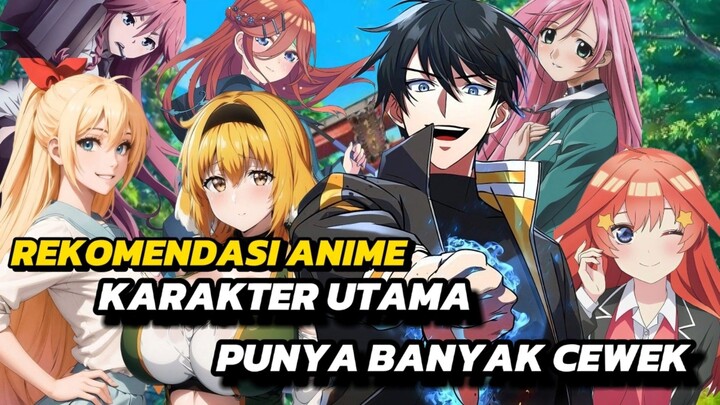 5 REKOMENDASI ANIME HAREM YANG MUNGKIN BELUM KAMU TONTON ‼️