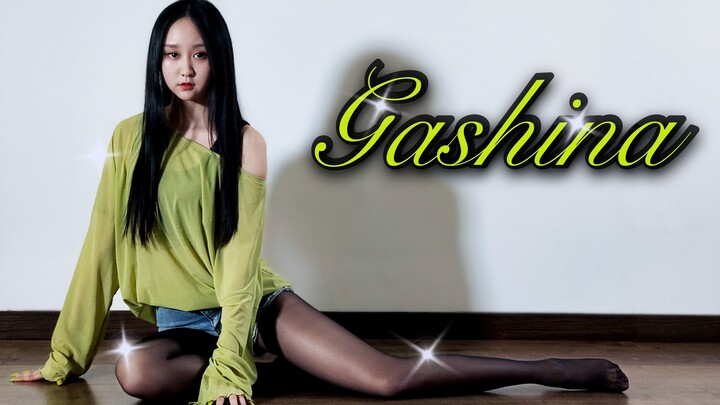 【大伊美】Gashina-宣美 黑丝裸足的碧色精灵