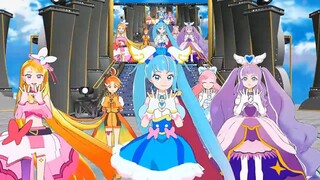 【MMDプリキュア】ひろがるスカイプリキュアでアッパーチューン