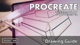 Procreate tutorial 11 - Drawing guide | ไม้บรรทัด