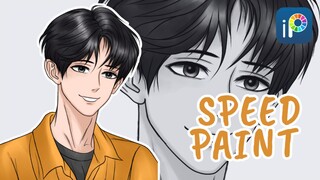 Menggambar OC Ganteng Gini Cuy 😋