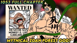 One Piece Full Chapter 1053: Halimaw si Admiral Ryokugyu at si Luffy ang target nia.