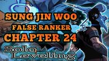 "SOLO LEVELING" CHAPTER 24 | SUNG JIN WOO FALSE RANKER | TAGALOG ANIME REVIEW