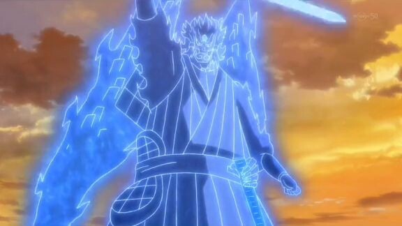 momen madara uchiha berhasil membangkitkan susano'o sempurna