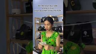 Chị bán dép Hồng thối tiền mua dép cho khách BẤT ỔN.Xưởng sản xuất dép Nguyễn Như Anh VÔ CÙNG BẤT ỔN