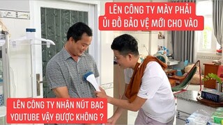 Thái được Khương Dừa ủi đồ trước khi lên công ty Điền Quân nhận nút bạc YouTube...!