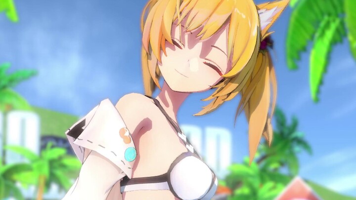 [4K/ Arknights MMD]No.1-Pakaian Renang Sora