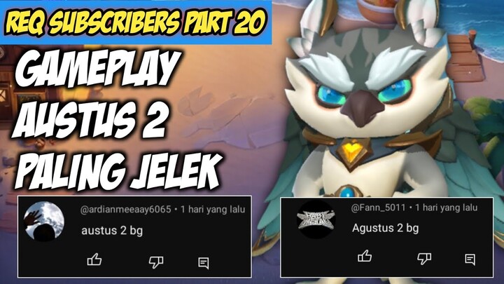 GAMEPLAY AUSTUS 2 PALING GAK HOKI, RUSAK, KACAU, JELEK ‼️ HAHAHA | COMBO REQUEST SUBSCRIBERS PART 20