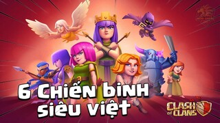 6 Nữ Chiến binh SIÊU VIỆT - Combo FARM CỰC GIÀU Clash of clans | Akari Gaming