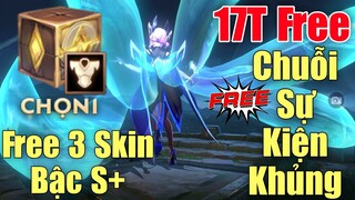 Gà rán FREE 3 Skin S+ cho người chơi và 17 Tướng miễn phí toàn server -Sự kiện thơm lừng như củ gừng