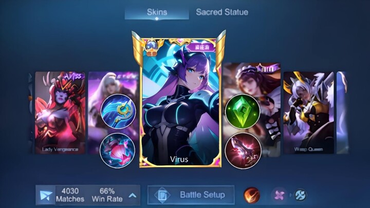 FINALLY VIRUS SELENA IS BACK!! - SELENA RECOMMENDED ONE SHOT BUILD 2024!!