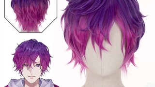 [Manqidiange] Tutorial penataan wig jangkar virtual Rainbow Society Uki cos