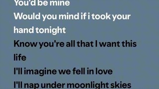 blue song with lyrics 😍🥰😍