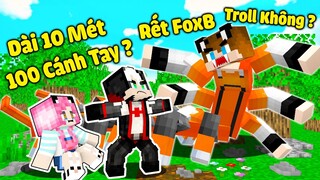 MỀU THỬ THÁCH 24GIỜ TIÊU DIỆT CON RẾT KHỔNG LỒ TRONG MINECRAFT*REDHOOD PHÁT HIỆN FOXB BIẾN THÀNH RẾT