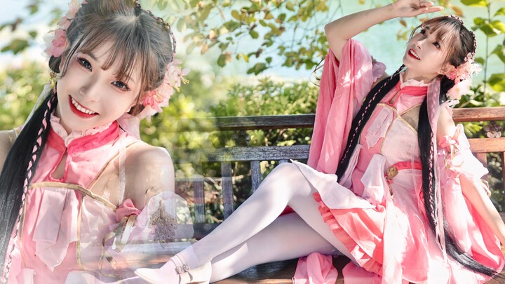 【Sweet Cherry】Fairies are all coming from the light~❀Peach Blossom Cheongsam❀